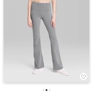 wild fable heather gray flare leggings